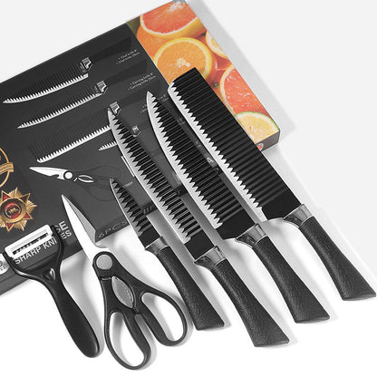 US Local Stylish Stainless Steel Kitchen Knife Set