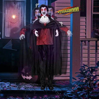 US Local 5.7ft Vampire Outdoor Halloween Decorations