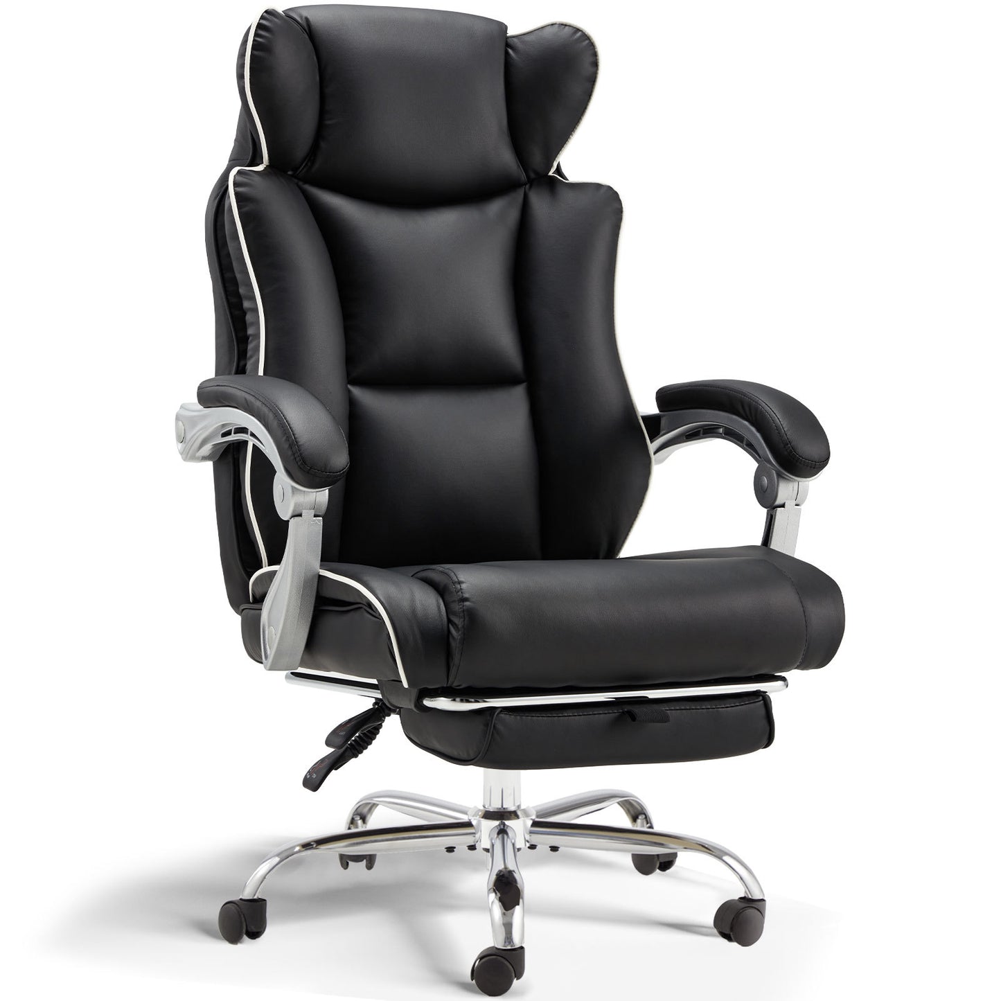 US Local Office Desk Chair With Foot Rest Tall And Big 300LB