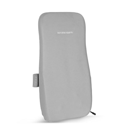 US Local 1 Set Full Back Massager With Rolling Kneading Nodes Soothing Heating 3D Deep Tissue Shiatsu Chair Massage Pad For Lumbar Upper Lower Back Gift For Women Men