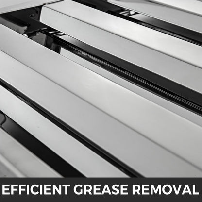 US Local VEVOR Pack Of 6 Hood Filters 19.5W X 19.5H Inch, 430 Stainless Steel 4 Grooves Commercial Hood Filters, Range Hood Filter For Grease Rated Commercial Kitchen Exhaust Hoods