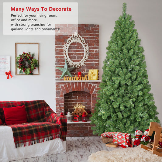 US Local 6ft, 7ft, 7.5ft, 8ft, 9ft, PVC Christmas Tree ,Christmas Decorations