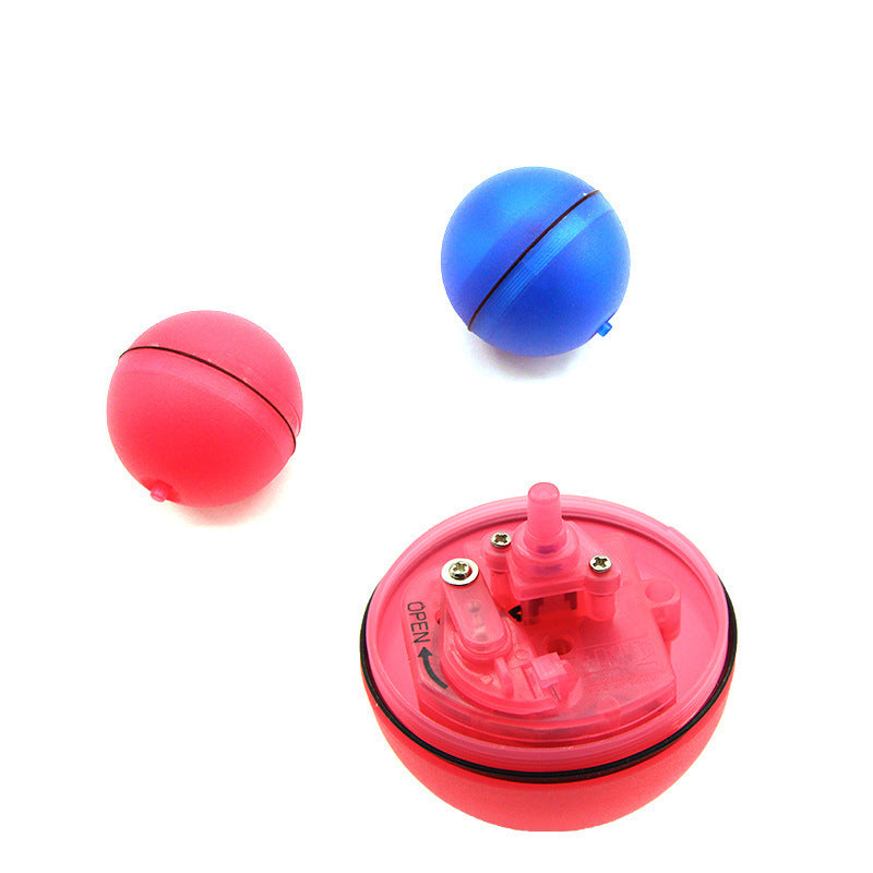 US Local LED Laser Electronic Rolling Pet Funny Cat Toy Ball