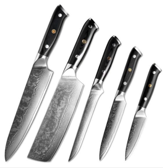 USA Local Japanese Damascus steel knife kitchen knife fruit knife