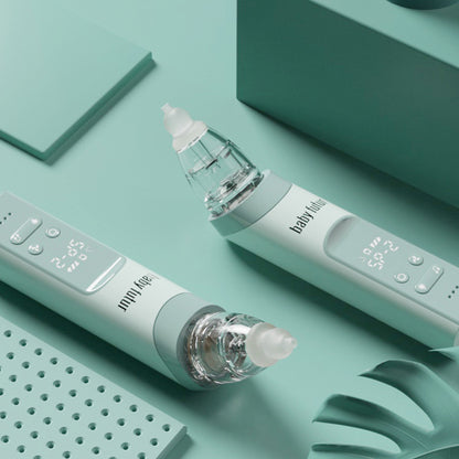 Nasal Aspirator Baby Electric Nasal Aspirator Newborn Baby Nose Cleaner Beauty Instrument Blackhead Remover Bab 2 In 1