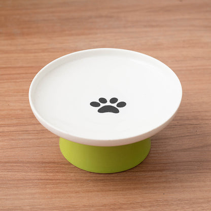 US Local Protective Ceramic Cat Food Bowl