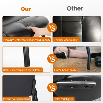 US Local Leather Conference Room Chairs With Padded Arms,eception Chairs,Office Guest Chairs