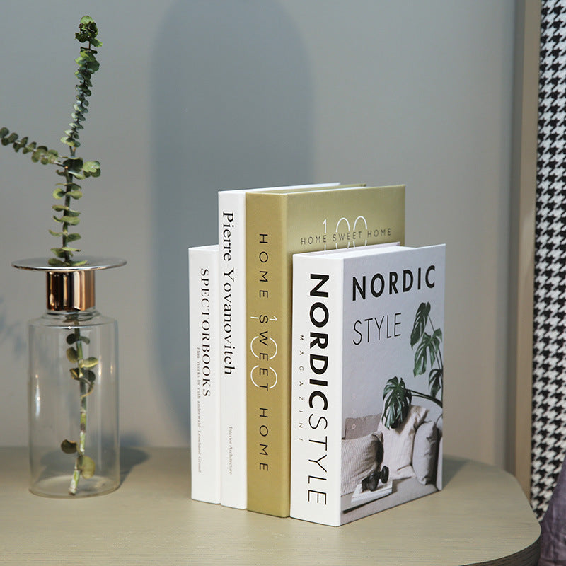 Simulation Book Ornaments Fake Book Decoration Props Book