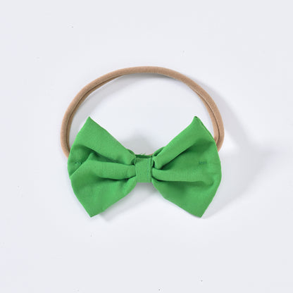 US Local Baby Girl's Clover Embroidered Dress & Headband Set, Sleeveless Ruffle Romper With Tulle Skirt