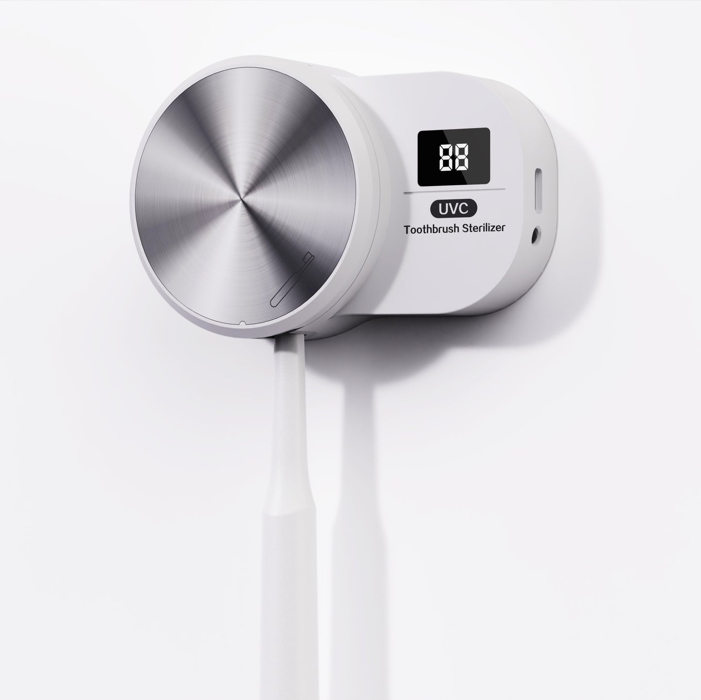 Single Toothbrush Sterilizer Intelligent Uv Uv Drying Sterilization Toothbrush Disinfection Box Toothbrush Holder In Bathroom