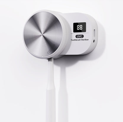 Single Toothbrush Sterilizer Intelligent Uv Uv Drying Sterilization Toothbrush Disinfection Box Toothbrush Holder In Bathroom