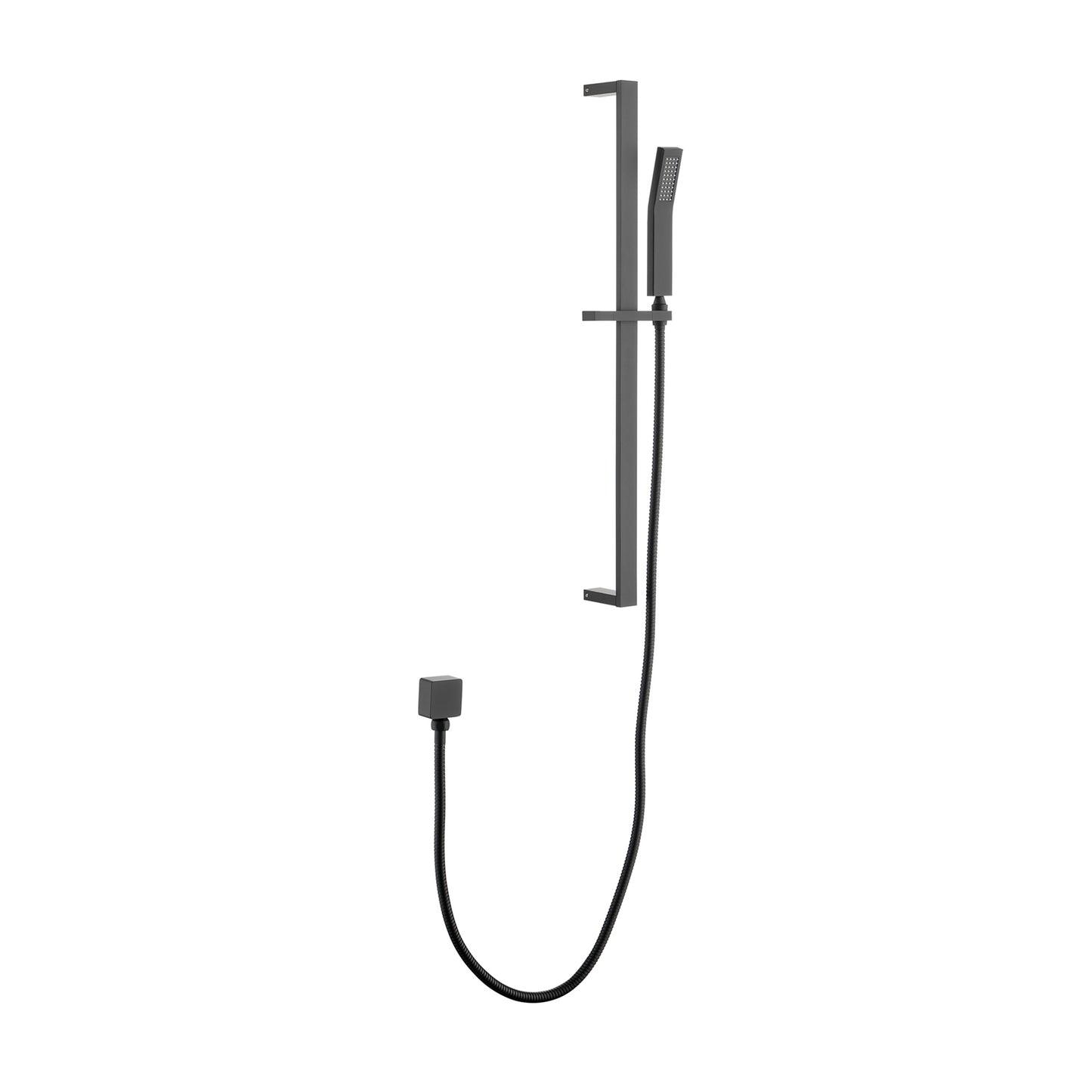 US Local Environmentally Friendly Handheld Showerhead With 28 Inch Slide Bar And 59 Inch Hose