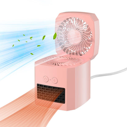 US Local Dual-function Cooling And Heating Fan For Home Comfort, Suitable For Room Cooling And Heating