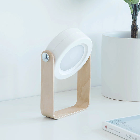 USA Local Foldable Touch Dimmable Reading LED Night Light Portable Lantern Lamp USB Rechargeable For Home Decor