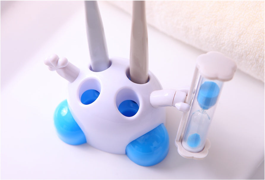 Hourglass Toothbrush Holder