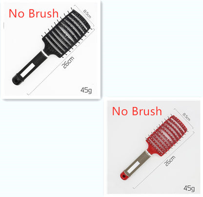 US Local Hairbrush Anti Klit Brushy Haarborstel Women Detangler Hair Brush Bristle Nylon Scalp Massage  Teaser Hair Brush Comb