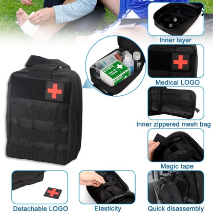 US Local 2 Set-Storage Bag, Back Seat Organizer With 3 Detachable Pouches, Tool Room, Warehouse, Outdoor Activity Use