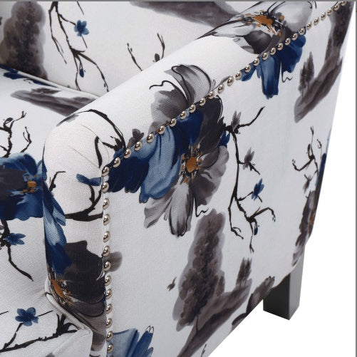 US Local HARRISON TUFTED CLUB CHAIR