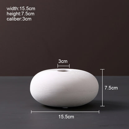 Vase Decoration Home Nordic Scandinavian Style Ceramic Vase Decorative Vases Modern Living Room Decoration Modern Home Decor