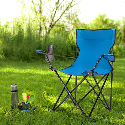 US Local 32x19x31in Blue Camping Chair