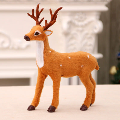 Christmas deer plush toy