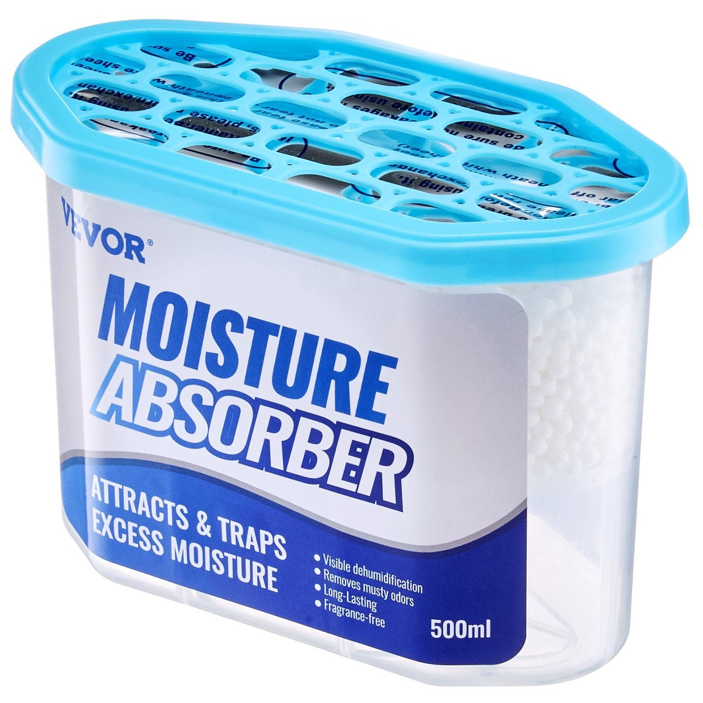 US Local VEVOR Moisture Absorber Boxes, 10.8 Oz Humidity Absorber Boxes 6 Packs , Fragrance Free Dehumidifier Attracts Extra Moisture From Your Bathroom, Closet, And Kitchen