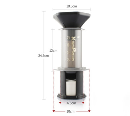 US Local French Filter Cup Method Press Pot Tea Coffee Maker
