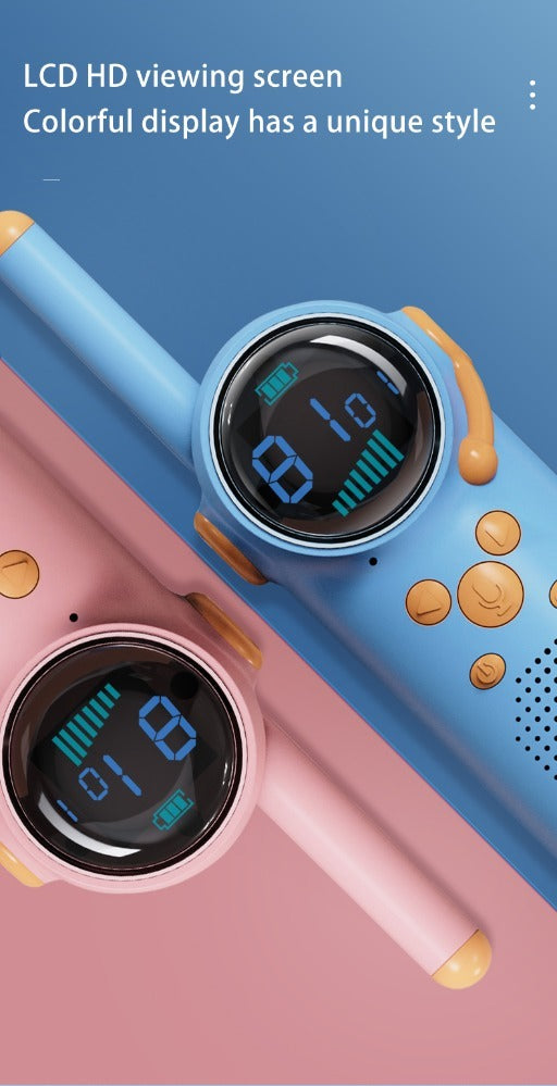 US Local Blue And Pink Walkie-talkies - Two Packs