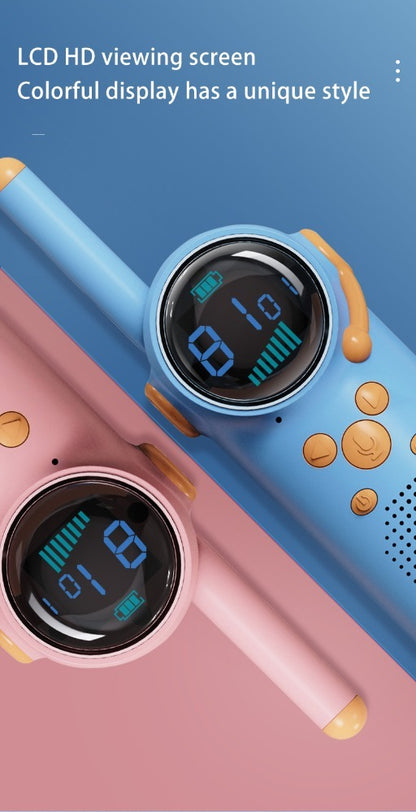 US Local Blue And Pink Walkie-talkies - Two Packs