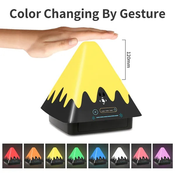 US Local Touch Control Night Light 8-Color Change 6 Level Dimmable Light Brightness Table Lamp Portable Timer Lamp