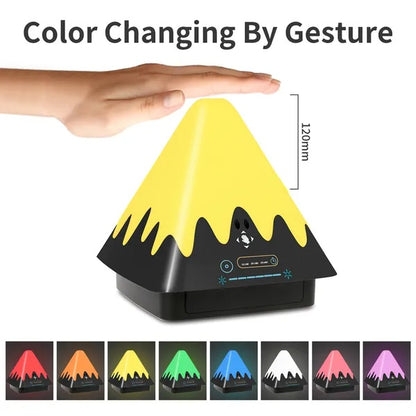 US Local Touch Control Night Light 8-Color Change 6 Level Dimmable Light Brightness Table Lamp Portable Timer Lamp