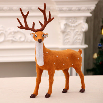Christmas deer plush toy