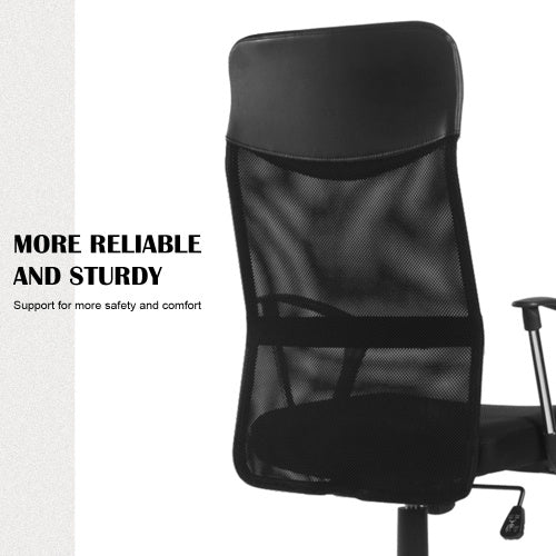 UK Local Mesh High Back Executive Multicolour Adjustable Swivel Office Chair, Recline, Mesh Seat Black