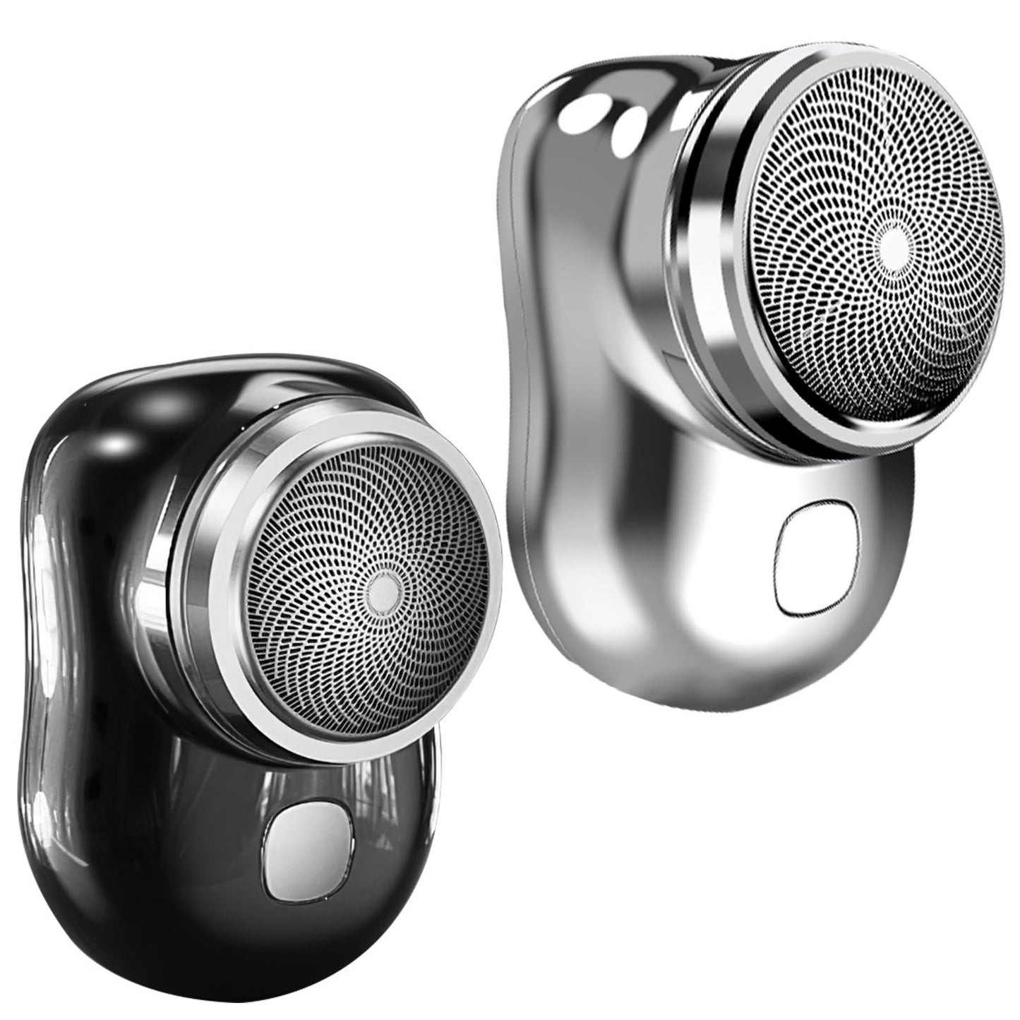 US Local 1 Set Electric Razor For Men Mini Shaver Portable Pocket Size Shaver USB Rechargeable Dry Usage For Home Travel Office