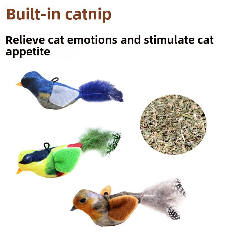 US Local Pet Sound Bird Toy, Universal For Pets Of All Ages, Safe Material, Durable And Anti-bite, Alleviate Pet Anxiety