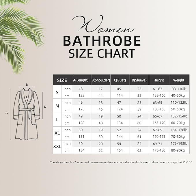 US Local RONGTAI Womens Bathrobe Ladies Fleece Plush Warm Long Robes Fleece Nightgown Sleepwear