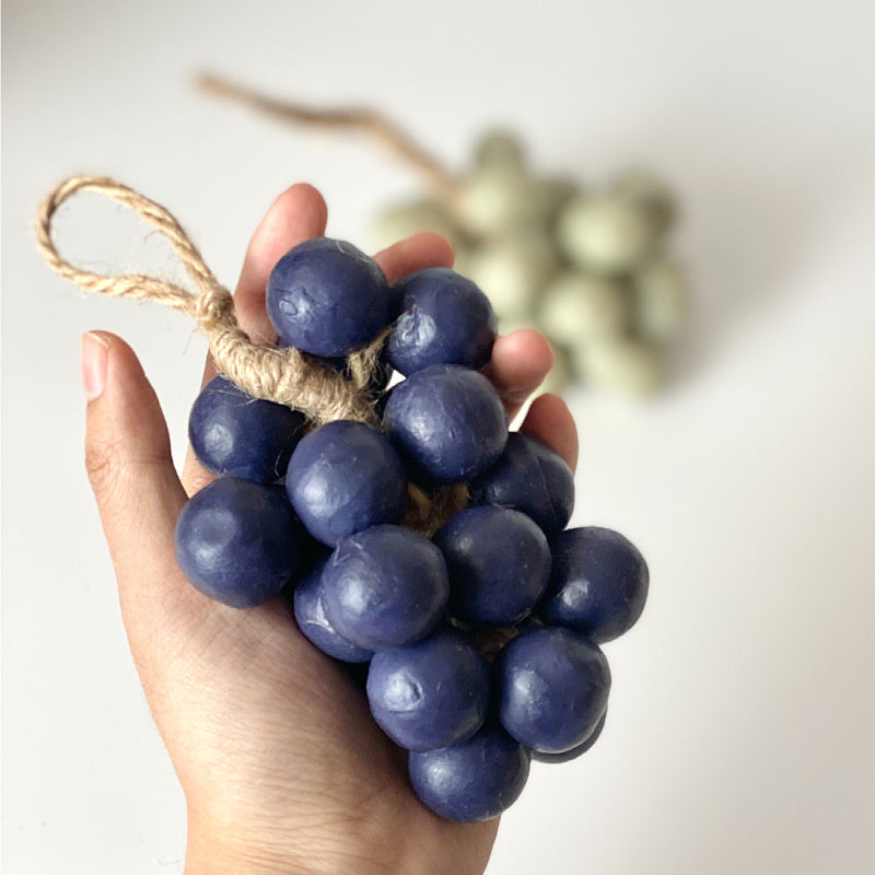 Simulation Whole String Of Green Grapes Handmade Soap