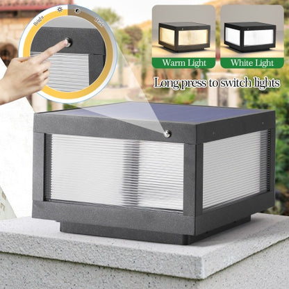 US Local Solar Wall Light With Dimmable LEDs