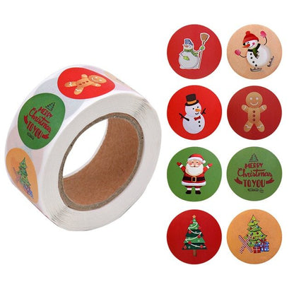 Roll sticker Christmas decoration gift