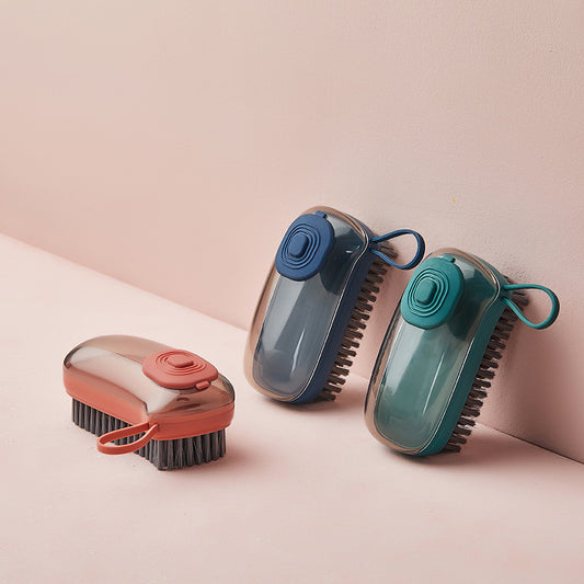 USA Local Multifunctional Automatic Liquid Cleaning Brush Soft Shoe Brush Clean Wash Shoe Artifact Laundry Brush Household Brush Clothes
