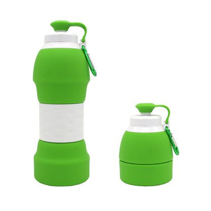 US Local Silicone folding water bottle