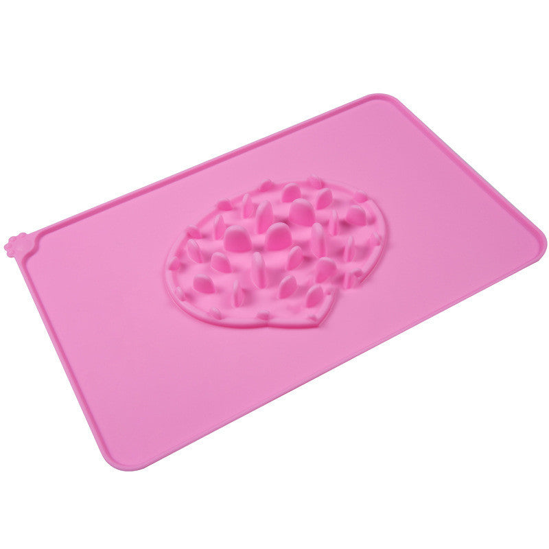 Pet cat dog Slow Food Bowl Placemat anti-choke