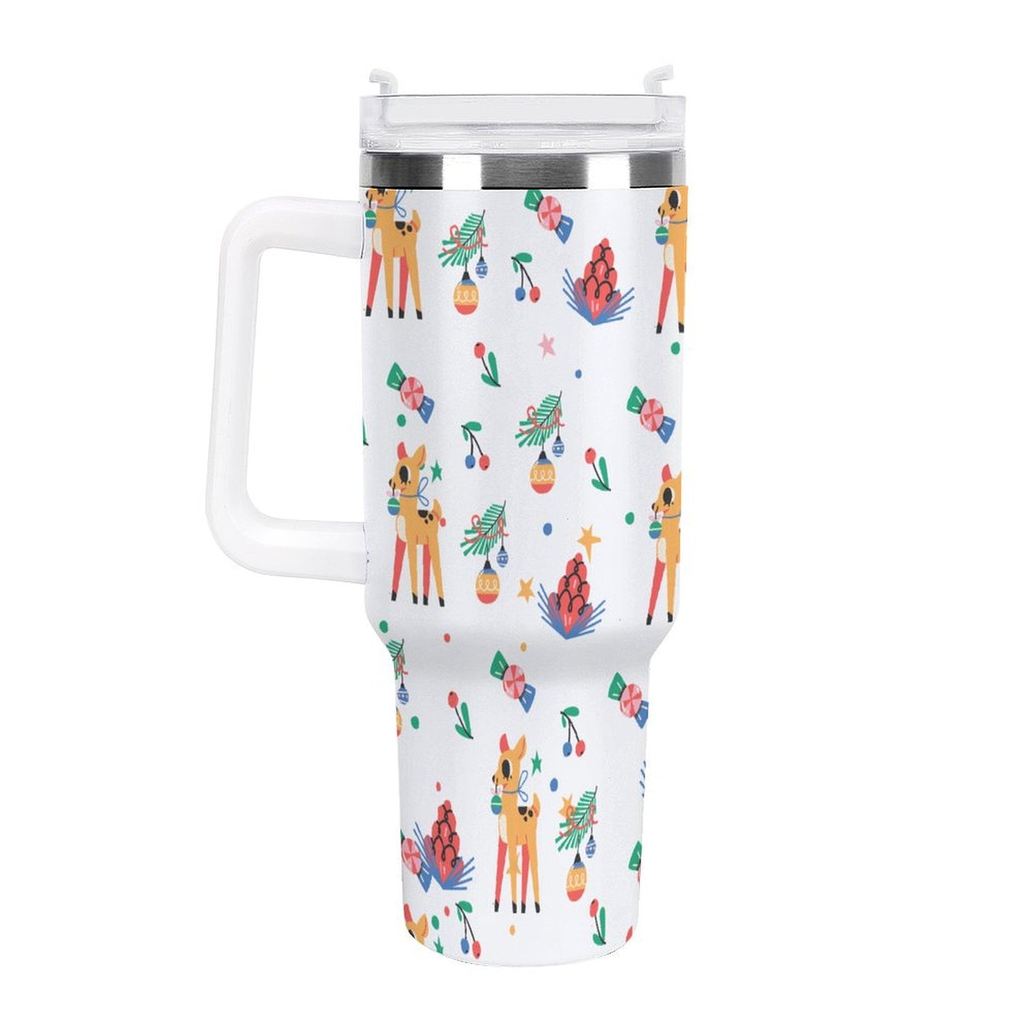 POD US Local 40oz Large Capacity Car Cup Christmas Deer