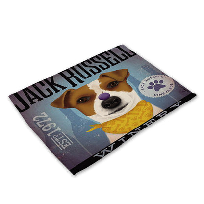 Nordic cartoon animal series placemat