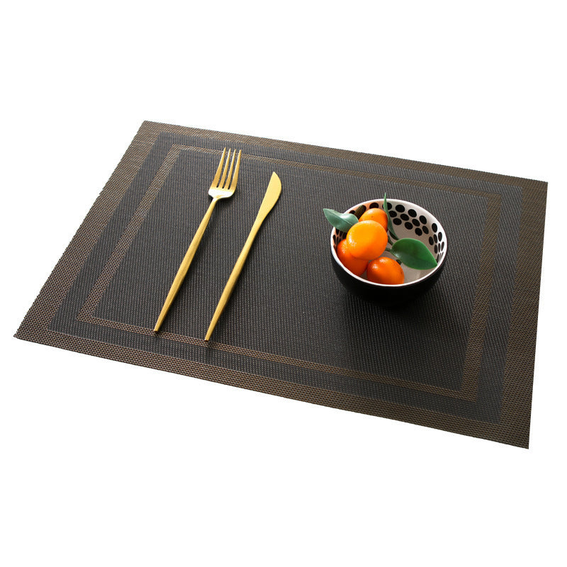 Placemat Heat Pad Nordic Style Western Placemat Anti-scalding