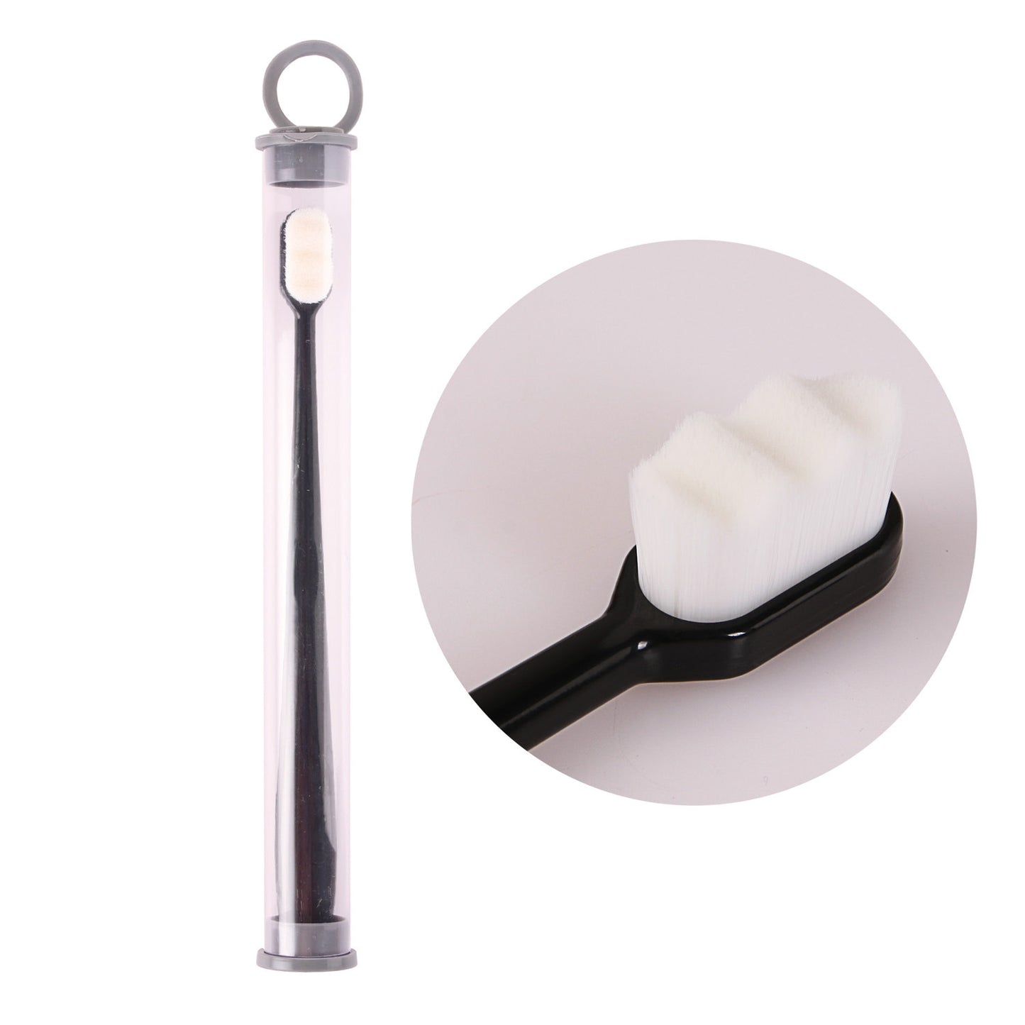 USA Local Ultra-fine Toothbrush Super Soft Bristle Deep Cleaning Brush Portable For Oral Care Tools Teeth Care Oral Cleaning Travel