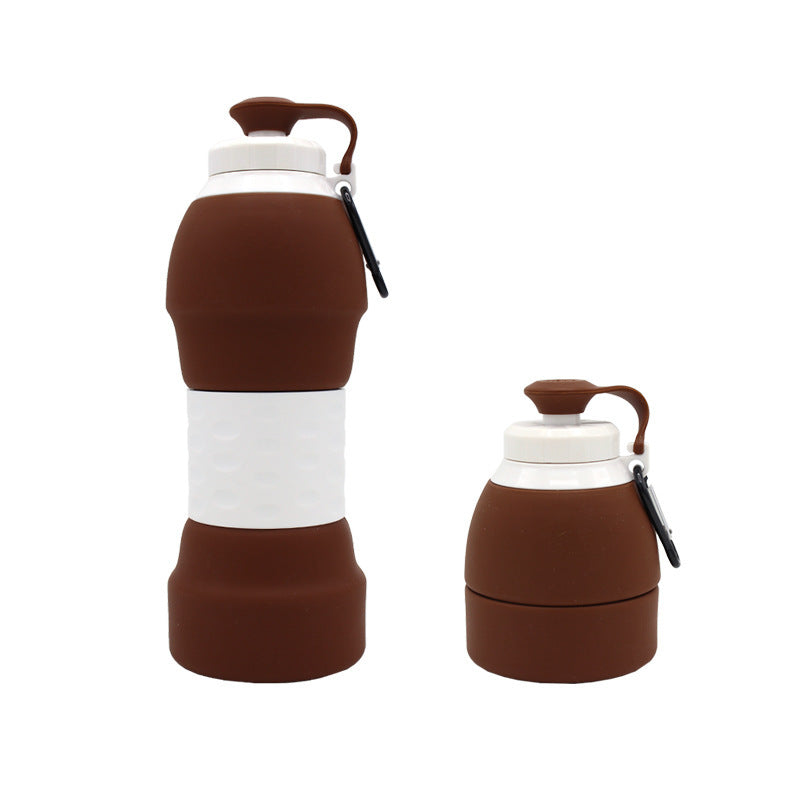 USA Local Silicone folding water bottle