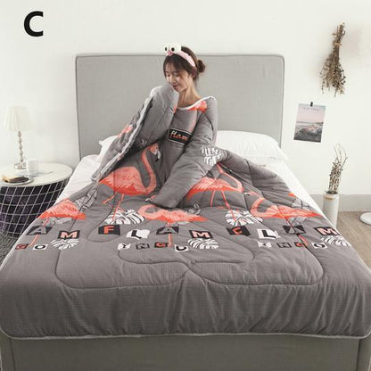 US Local Winter Lazy Quilt with Sleeves