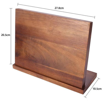 US Local Solid Wood Magnetic Knife Holder Kitchen Creative Multifunctional Storage