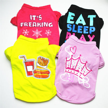 US Local Breathable cool cotton vest for dogs in summer